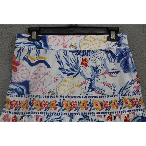 Rachel Zoe Women's Maxi Tiered Skirt-Size Small-Floral-Cottagecore-Beachy - Picture 4 of 11